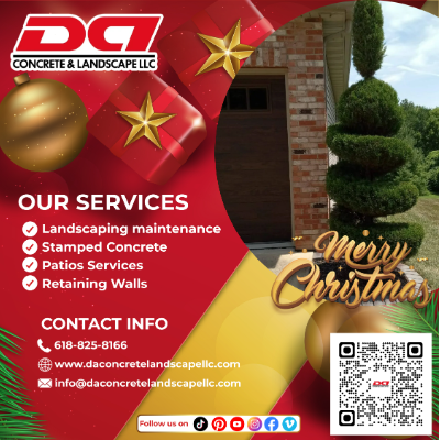 DA Concrete & Landscape LLC Flyer